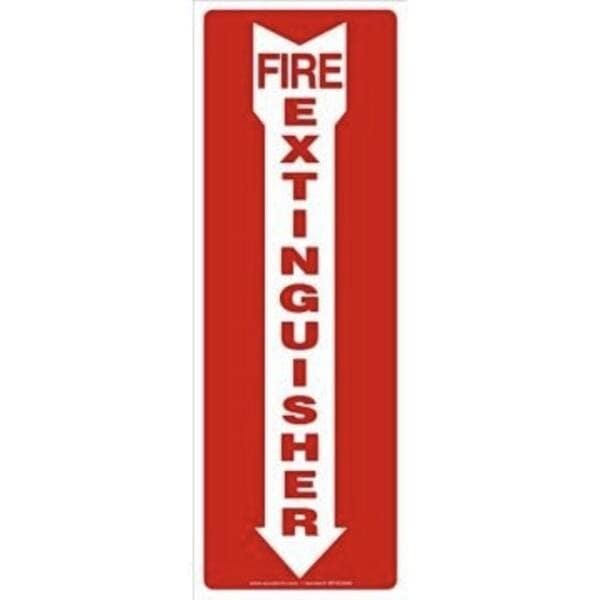 Accuform SAFETY SIGNS FIRE EXTINGUISHER 14 in X MFXG556XP - main